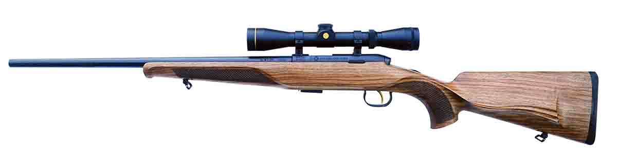 The Zephyr II has integral 11mm dovetails for scope mounting and a Bavarian-style cheekpiece.